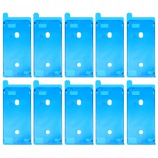 10 PCS מסגרת LCD Stickersfor דבק Waterproof Bezel iPhone 8 פלוס (לבן)