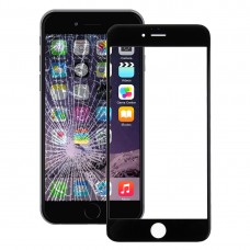 מסך קדמי עדשת זכוכית חיצונית עבור 7 iPhone (שחורה)