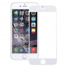 מסך קדמי עדשת זכוכית חיצונית עבור 7 iPhone (לבנה)