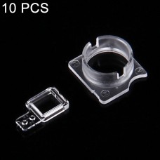 10 סטים Bracket שמירה + חיישן Bezel מודול מצלמה מול iPhone 7 קדמי