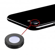 חזרה מצלמה עדשה כיסוי עבור 7 iPhone (שחור)
