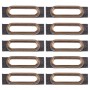 10 PCS עבור 7 iPhone טעינה נמל שמירה בסוגריים (זהב)