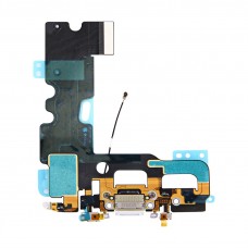 טעינה נמל + אודיו Flex כבל עבור 7 iPhone (לבן)