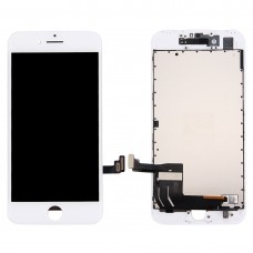 מסך LCD ו Digitizer מלא עצרת עבור 7 iPhone (לבן)