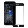 Outer Glass Lens מסך קדמי עם מסגרת Bezel מסך LCD הקדמי עבור iPhone 7 פלוס (שחורה)
