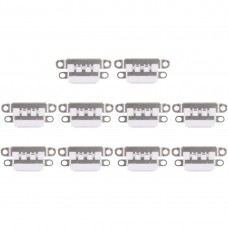 10 PCS מחבר טעינה נמל לאייפון 7 פלוס - 7 (לבן)