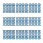 100 PCS עבור iPhone 7 רפידות פלוס חזרה מצלמת מכסים נגד אבק ספוג קצף
