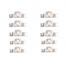 10 PCS עבור לחצן Volume iPhone 7 פלוס ו 7 - לחצן שמירת סוגריים