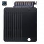 מסך 10 PCS LCD ו Digitizer מלא עצרת עם חזית מצלמה עבור iPhone 5S (שחור)