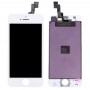מסך LCD ו Digitizer מלא עצרת עבור iPhone 5S (לבן)