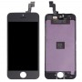 מסך LCD ו Digitizer מלא עצרת עבור iPhone 5S (שחור)