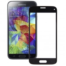 עדשת Outer Glass מסך קדמי עבור מיני גלקסי S5 (שחורה)