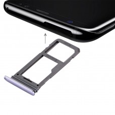 SIM Card מגש + מיקרו SD מגש עבור S8 גלקסי (סחלב גריי)