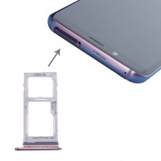 עבור גלקסי S9 + - S9 SIM ו SIM - Micro SD כרטיס מגש (סגול)