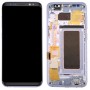 מסך LCD מקורי + מקורי Touch Panel עם מסגרת עבור גלקסי S8 - G950 - G950F - G950FD - G950U - G950A - G950P - G950T - G950V - G950R4 - G950W - G9500 (גריי)