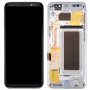 מסך LCD מקורי + מקורי Touch Panel עם מסגרת עבור גלקסי S8 - G950 - G950F - G950FD - G950U - G950A - G950P - G950T - G950V - G950R4 - G950W - G9500 (כסף)