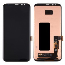 תצוגה LCD מקורי + לוח מגע עבור גלקסי S8 + - G955 - G955F - G955FD - G955U - G955A - G955P - G955T - G955V - G955R4 - G955W - G9550 (שחור)