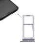 SIM Card מגש - Micro SD כרטיס מגש 2 עבור גלקסי S8 - S8 + (שחור)
