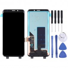 מסך LCD ו Digitizer מלאה העצרת עבור גלקסי S9 - G960F - G960F - DS - G960U - G960W - G9600 (שחור)