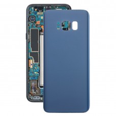 כריכה אחורית סוללה מקורית עבור גלקסי S8 + - G955 (כחול)