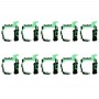 10 PCS עבור מדבקה הדבקה Waterproof גלקסי S8