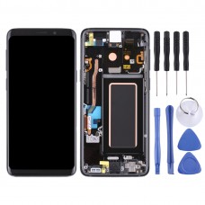 מסך LCD ו Digitizer מלאה העצרת עם מסגרת עבור גלקסי S9 - G960F - G960F - DS - G960U - G960W - G9600 (שחור)