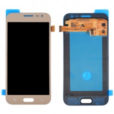 תצוגת LCD מקורית + לוח מגע עבור גלקסי J2. J200F. J200Y. J200G. J200H. J200GU (זהב)