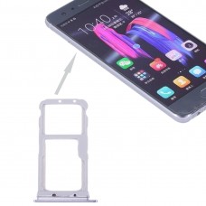 עבור Huawei Honor 9 SIM Card מגש ו SIM - Micro SD כרטיס מגש (גריי)