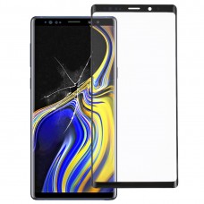 מסך קדמי עדשת זכוכית חיצונית עבור גלקסי Note9 (שחורה)