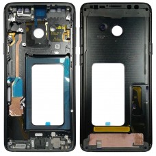 Bezel מסגרת התיכון עבור גלקסי S9 + G965F. G965F - DS. G965U. G965W. G9650 (שחור)