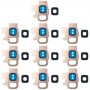 10 PCS כיסוי עדשת המצלמה עבור גלקסי S9 - G9600 (זהב)