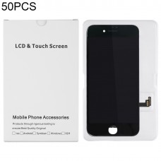 50 קרטון PCS אריזת קופסא לבנה עבור פלוס iPhone 8-7 ועוד מסך LCD ו עצרת מלאה Digitizer