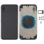 חזרה שיכון כיסוי עם מראה חיקוי של iXS עבור iPhone X