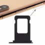 Double SIM Card מגש עבור XR iPhone (כרטיס SIM כפול) (שחור)