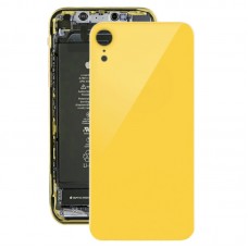 כריכה אחורית עם דבק XR iPhone (צהוב)