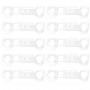 10 Front PCS מול כיסוי עדשת המצלמה לאייפון XS מקס