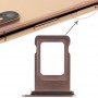 SIM Card מגש עבור iPhone XS מקס (כרטיס SIM יחיד) (זהב)