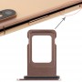 Double SIM Card מגש עבור iPhone XS מקס (כרטיס SIM כפול) (זהב)