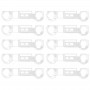 10 Front PCS מול מצלמת עדשת כיסוי לאייפון XS