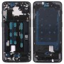 Bezel מסגרת LCD מכסה טיימינג עם Side מפתח עבור OnePlus 6T (שחור)