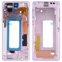 פלייט Bezel מסגרת התיכון עם מפתחות Side עבור סמסונג גלקסי Note9 SM-N960F - DS. SM-N960U. SM-N9600 - DS (סגול)