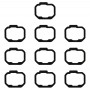 10 PCS מדבקות טביעות אצבע עבור הערה גלקסי 8
