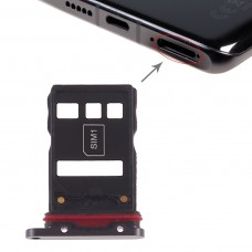 SIM Card מגש + NM קארד מגש עבור Huawei P30 Pro (שחור)
