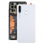 חזרה סוללה מקורית כיסוי עם מצלמה עדשה עבור Huawei P30 לייט (48MP) (לבן)