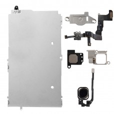6 ב 1 עבור סט חלק אביזרים תיקון LCD 5S iPhone (שחור)