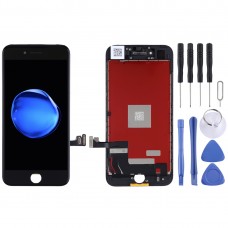 מסך LCD מקורי Digitizer מלאה העצרת עבור 7 iPhone (שחור)