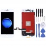 מסך LCD מקורי Digitizer מלאה העצרת עבור 7 iPhone (לבן)
