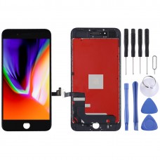 מסך LCD מקורי Digitizer מלא עצרת עבור iPhone 8 פלוס (שחור)