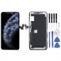 OLED מסך LCD חומר Digitizer מלא עצרת עם מסגרת עבור iPhone 11 Pro (שחור)