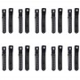 10 PCS מיקרופון מכסים נגד אבק Mesh + רמקול מכסים נגד אבק Mesh עבור iPhone 7 פלוס
